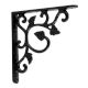 Black Small Shelves Brackets